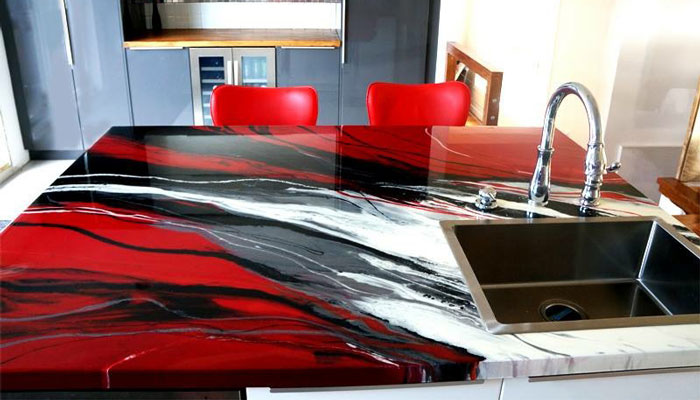 Revêtement haut de gamme pour comptoir