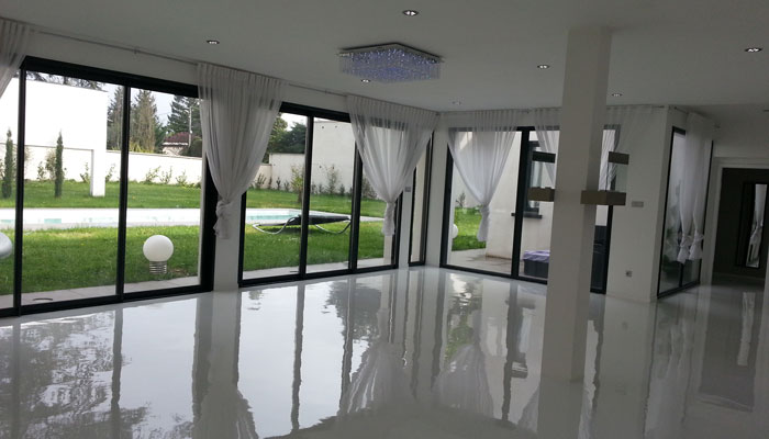 Revêtement haut de gamme uni